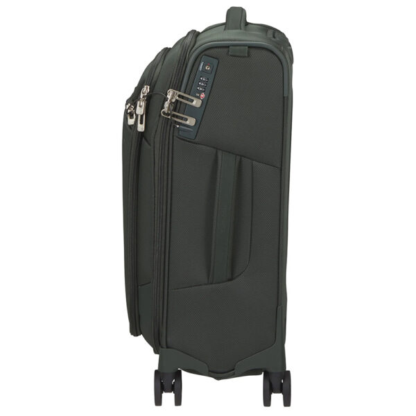 ⁦מזוודת טרולי מתרחבת קלת משקל Samsonite RESPARK זית פרמיום כולל נעילה כללית⁩ – תמונה ⁦4⁩