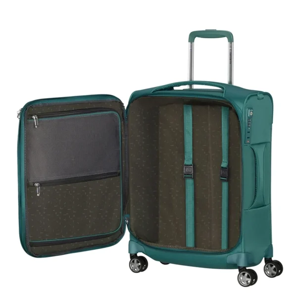 ⁦Northern Blue 55/20 EXP Samsonite D’lite 55cm KG631302 (סמסונייט טרולי למטוס)⁩ – תמונה ⁦13⁩