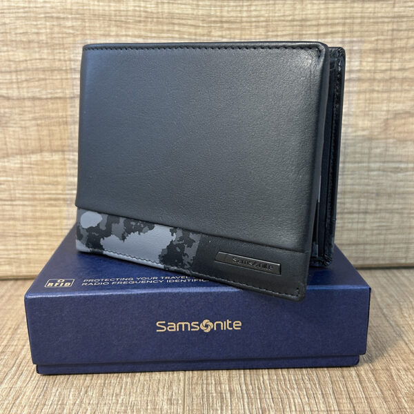 ⁦Samsonite PRO-DLX 6 RFID טקסטורה צבאית KK303015⁩ – תמונה ⁦3⁩