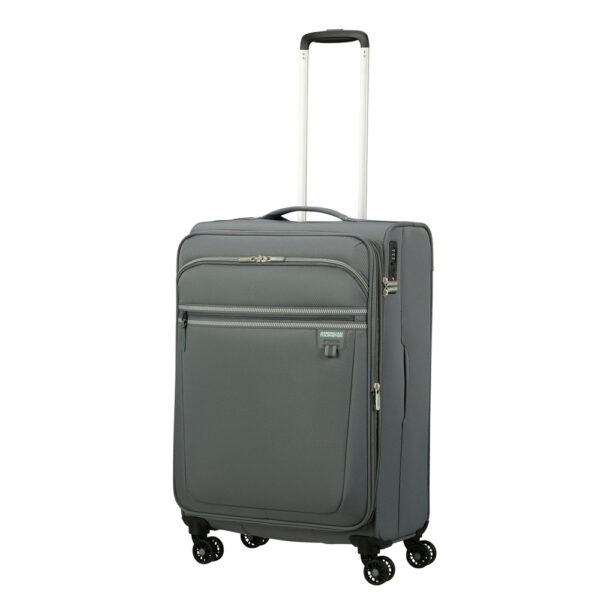 ⁦מזוודת American Tourister בגודל בינוני 69 ס"מ (25 אינץ') - הפתרון המושלם לנסיעות בינוניות! MH618002⁩ – תמונה ⁦7⁩