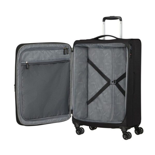 ⁦מזוודות קלות American Tourister MH609002 69CM (25") - עיצוב חכם לנסיעות קלות ונוחות⁩ – תמונה ⁦4⁩